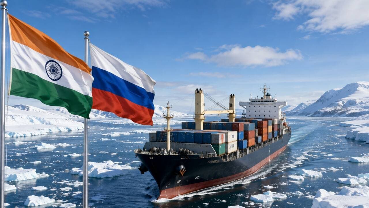 Northern Sea Route in focus: India eyes first cargo ship along Arctic Route to Russia - why it matters