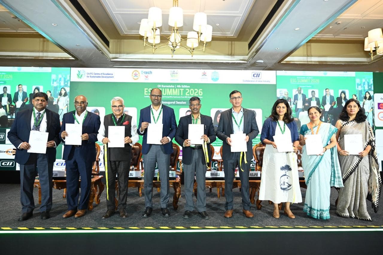 CII Karnataka ESG Summit 2026 Calls for Shift from Sustainability Commitments to Action